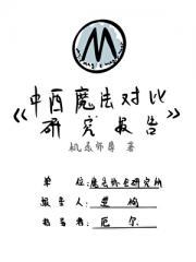 中西魔法对比研究调查报告