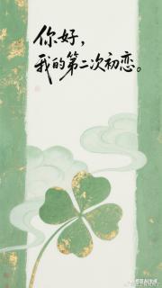 你好，我的第二次初恋